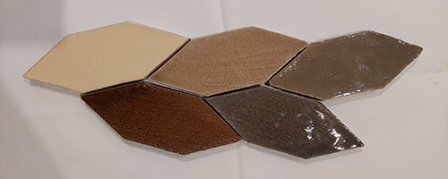 Foglie Mosaic Taupe