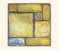 Affresco Stone Golden 50x50cm