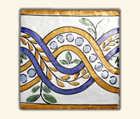 Caltagirone Collection 015 10x10cm