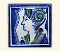 Caltagirone Collection 022 10x10cm