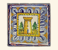 Conte of Firenze Quadralino 03 15x15cm