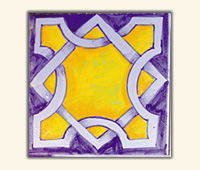 Land of Capri Maiolica 09 15x15cm