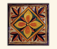 Terre di Siena Maiolica 06 15x15cm