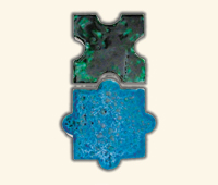 Crystal Stone Mosaic Venice GreenMarine 12x21cm