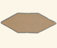 Foglie Mosaic Taupe 003 20x7,50cm