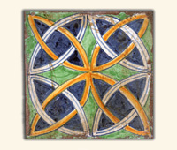 Medieval Repro Decor M01 20x20cm