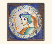 Medieval Repro Decor M19 20x20cm