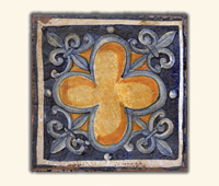 Medieval Repro Decor M03 20x20cm