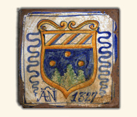 Medieval Repro Decor M05 20x20cm