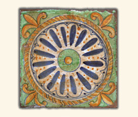 Medieval Repro Decor M09 15x15cm