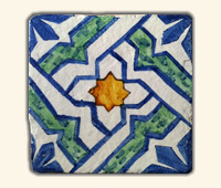 Maiolica Novelli 20x20cm 005