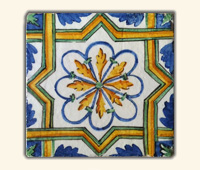 Maiolica Novelli 20x20cm 006