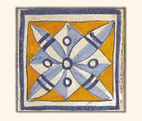 Villa Savoia Quadralino 09 15x15cm